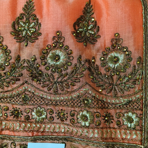 sifon zari work saree
