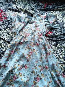 maxi dress with gown
