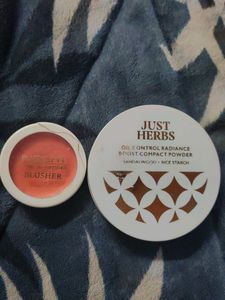 Insight Blusher & Just Herbs Compact Powder