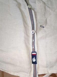 Men's Casual Band Collar Shirt