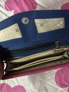 Classic Navy Blue Clutch