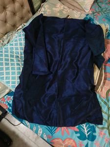 Elegant Navy Blue Kurta n pajyama