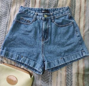 Classic Blue Denim Shorts✨💜