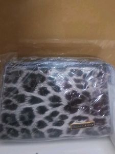 Leopard Print Clutch Bag