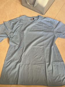 Combo of 2 T-Shirts | Purple & Light Blue | Casual