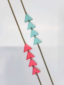 Neon MultiStyle Gold Necklace