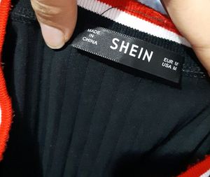Round Neck Top From Shein