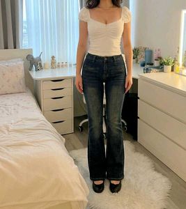 Midnight muse Y2k jeans •｡ꪆ🥢ৎ ˚⋅
