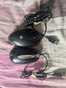 CLEARANCE Hp & Zebronics wired mouse