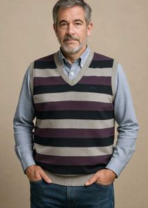 Striped Sweater Vest