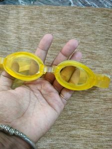 Yellow Swim Goggles