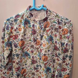 Floral Print Kurta