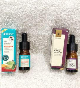 Pilgrim Vitamin C & Red Vine Face Serum Set