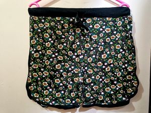 Floral Print Lounge Shorts