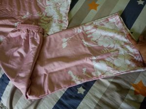 Elegant Pink Floral Kurta Set