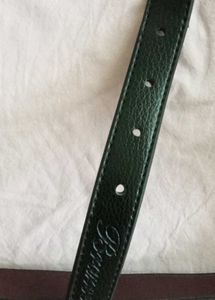 Classic Black Leather Belt
