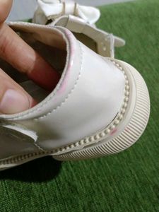 Cute Cream Bow Mary Jane Shoes