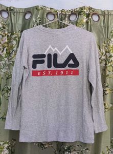 Men's Fila Long Sleeve T-Shirt