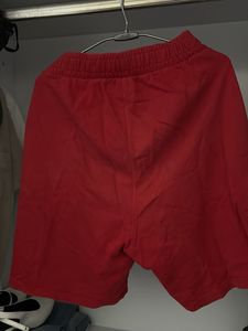 Champion Red Sweat Shorts