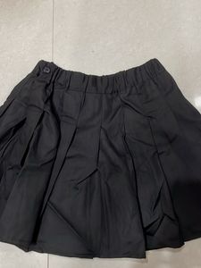 Black Pleated Skirt