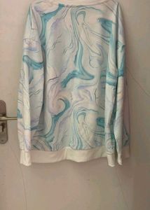 AND 's  Marble Print Sweatshirt
