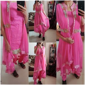 Indo western Anarkali suit