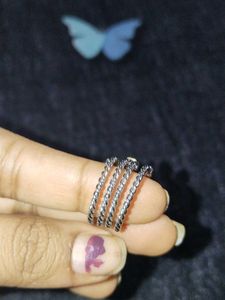Unique Spiral Toe Ring