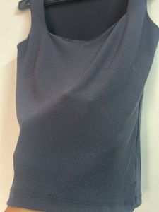 Sleek Sleeveless Square Neck Top