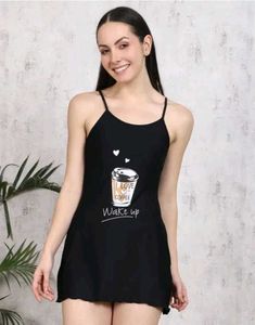 Shein Adjustable Spaghetti Strap Graphic Print