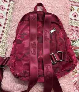 Genie Pink Camo mini Backpack