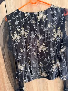 Silk formal top