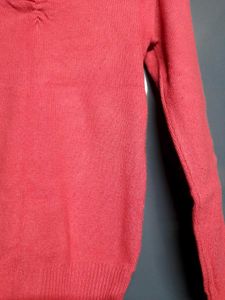 Pink Ruched Sweetheart Neck Knit Sweater Crop Top
