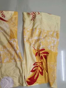 Yellow Floral pillow covers
