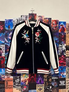 Embroidered Bomber Jacket