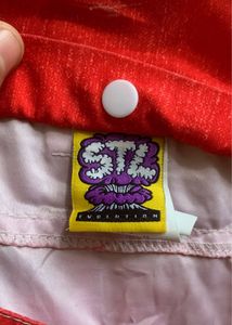 Utility Red Shorts