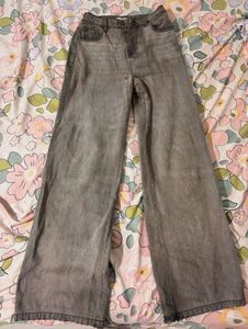 Wide Leg Denim Jeans