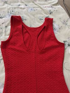 Forever 21 Red Sleeveless Dress