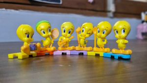 Kinder Joy Tweety collectible figurines
