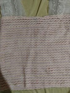 Cute Pink Lace Trim Tank Top