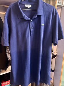 Lacoste Navy Blue Polo Shirt very low price