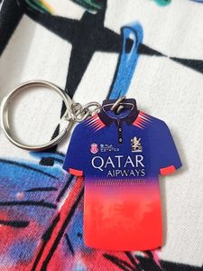 Virat Kohli RCB IPL Jersey Keychain