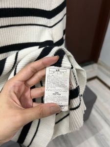 Striped Turtleneck Sweater