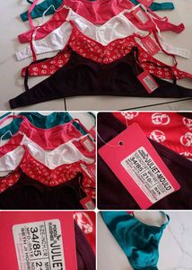 hosiery and cotton bra &amp; slip. combo pack80.