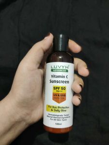 Luvyh Vitamin C Sunscreen SPF 50