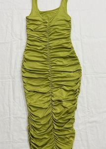 Chic Ruched Midi Dress