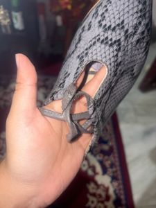 Snake Print Shoes