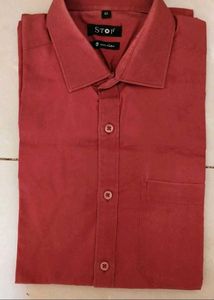 Men's Full Sleeves Cotton Shirt Size M 40"