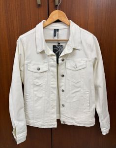 White Denim Jacket