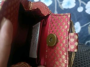Designer New With Tag Bridal Clutch