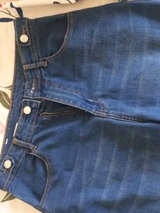 Wide Leg Denim Jeans
